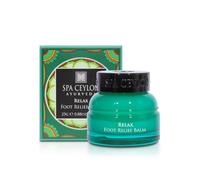 SPA CEYLON RELAX Foot Relief Balm | Instant Cooling & Soothing | Hydrating | Natural | Balm for tired feet| Peppermint, Lemongrass, Camphor balm| 25g