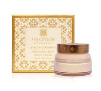 SPA CEYLON Virgin Coconut 30% Ultra Rich Body Cream | Hydrating | Skin Repair | Suitable for all skin types