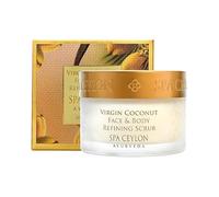 SPA CEYLON Virgin Coconut Face and Body Refining Scrub | Natural Exfoliating Body Scrub | Organic | Face and Body Hydration | 100g