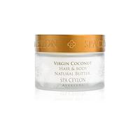 SPA CEYLON Virgin Coconut Hair & Body Natural Butter | Nourishing | Fragrance-Free | Essential oils | Hydrating | Suitable for all skin types