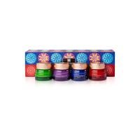 Spa Ceylon Wellness Balm Collection - Ayurveda Balm Gift Set with Lavender, Ylang Ylang, Lemongrass & Rosemary Essential Oils, 4-Piece Set, 8g x 4