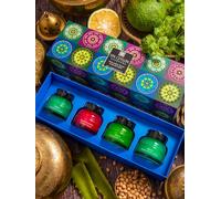 Spa Ceylon Wellness Balm - Set - A - Ayurveda Balm Collection with Eucalyptus, Spearmint, Lavender & Lemongrass Essential Oils, Gift Set with 4 Balms, 25g x 4