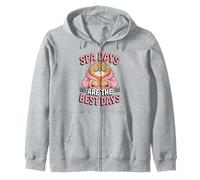 Spa Days Are The Best Days Cat Relaxation Wellness Zip Hoodie
