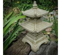 Spa Edo' Pagoda Stone Cast Oriental Ornament