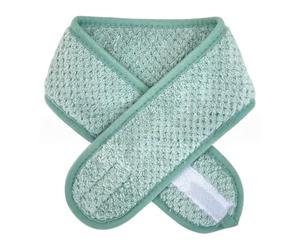 Spa Face Headband Adjustable, Spa Hair Band Women, Headband for Make-Up and Washing, Headband for Face Cosmetic Treatments, Shower, Make-Up, Sports, Yoga, Sports, Light Green