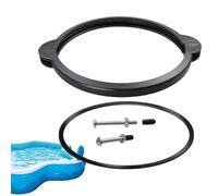 Spa Filter Clamp - Pool Valve Clamp Assembly, Secure Filtration Component | Reliable Leak-Resistant Part for Outdoor Swimming, Garden Pool Systems, Lawn Water Setup, Backyard Spa Maintenance,