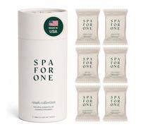 Spa for One Shower Steamers Aromatherapy 6 Pack - Made in USA with Natural Essential Oils - Spa Gift Set for Fathers Day, Relaxation, Self Care & Birthday Gifts for Women and Men