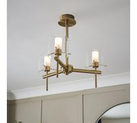 Spa Gene Satin Brass Effect Triple Wired Led