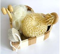 Spa Gift set/ Wooden set/ Heart shape set/ Body cleansing set/ Natural Wood set/Eco Friendley Gift set