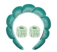 Spa Headbands for Washing Face Velvet Makeup Headband Combo Pack-Puffy Makeup Headbands for Face Washing,Skin Treatment