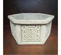 Spa Hexagon Shaped Celtic Garden Planter