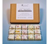 SPA-Inspired Highly Scented Botanical Wax Melts Collections (15 x 13.5g Hand Crafted) - Vegan Friendly & Cruelty Free - Plastic Free - Provide 8 to 10hrs scents/cube - Made in the UK (SPA - INSPIRED)