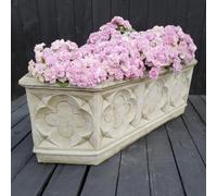 Spa Large Stone Cast Gothic Style Trough
