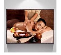 SPA Massage Thai Relaxation Poster Canvas Wall Art Picture Prints Hd Canvas Painting Wall Art For Home Beauty Salon Decor- 50x70cm Unframed