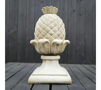 Spa Pineapple Design Gatepost Finial Stone Cast Flf20