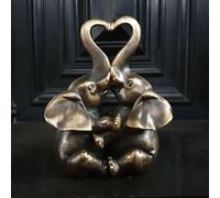 SPA Romantic Love Elephants Home Decor Ornament SD367