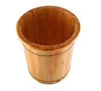 Spa, Sauna,Soak,Handmade Massage Bucket Foot Bath, Wash Feet Basin Tub