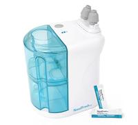 SPA Sciences NasalFresh MD - Nasal Irrigation System - Nasal Rinse and Wash - Sinus Decongestant Relief System w/ 30 Saline Packets - Rechargeable - Snoring Remedy