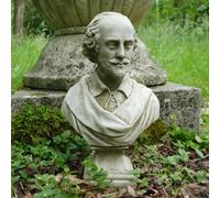 Spa Shakespeare Bust Garden Ornament