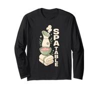 Spa Table Self Care Wellness Long Sleeve T-Shirt