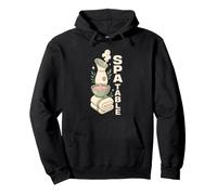 Spa Table Self Care Wellness Pullover Hoodie