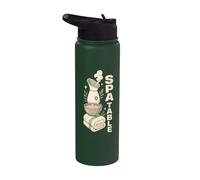 Spa Table Self Care Wellness Stainless Steel Insulated Water Bottle
