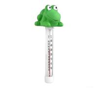 Spa Thermometer Floating Type Large Screen for Indoor Outdoor Pools - Reliable Water Heat Gauge PVC 20.6x10cm(1)
