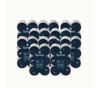 Spaas 10 Flatpacks of 12 Scented Tea Lights, ± 4.5 Hours, Midnight Magic, Cardamom and Bergamot
