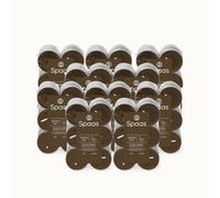 Spaas 10 Flatpacks of 12 Scented Tea Lights, ± 4.5 Hours, Twinkling Touch, Sandalwood and Orris