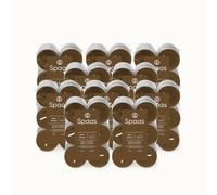 Spaas 10 Flatpacks of 12 Scented Tea Lights, ± 4.5 Hours, Warm Wonder, Apple and Cinnamon