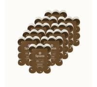 Spaas 10 Flatpacks of 24 Scented Tea Lights, ± 4.5 Hours, Warm Wonder, Apple and Cinnamon