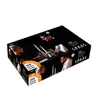Spaas 100 Festilux Dinner Candles 23/250 mm, 8 Hours, Black