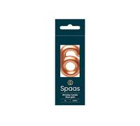 Spaas 12x Birthday Candle Number '6', Rose Gold