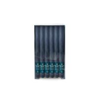 Spaas 12x Rustic Dinner Candle 8h, Dark Blue
