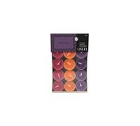 Spaas 30 Scented Tealights Assorted Colours, ÂÂ 4.5 Hours, Joyful Excitement