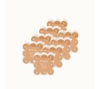 Spaas 8 Flatpacks of 18 Scented Clearlights, Transparent Cup, ± 4.5 Hours, Delightful Dawn, Coconut and Fig Leaf