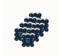 Spaas 8 Flatpacks of 18 Scented Clearlights, Transparent Cup, ± 4.5 Hours, Midnight Magic, Cardamom and Bergamot