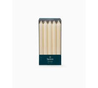 Spaas Dinner Candles Household Unscented White 10pcs