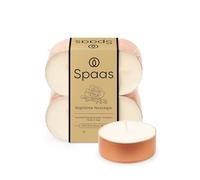 Spaas Maxi Scented Tealights in Rose Gold Cup flatpack x8 10h, Nighttime Nostalgia