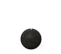 Spaas Rustic Ball Candle 80 mm 24h, Black