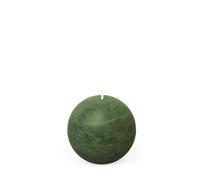 Spaas Rustic Ball Candle 80 mm 24h, Dark Green