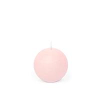 Spaas Rustic Ball Candle 80 mm 24h, Light Pink