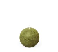 Spaas Rustic Ball Candle 80 mm 24h, Olive Green