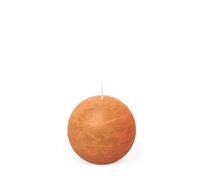 Spaas Rustic Ball Candle 80 mm 24h, Orange