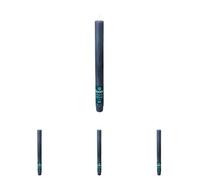 Spaas Rustic Dinner Candle 8h, Dark Blue (Pack of 4)