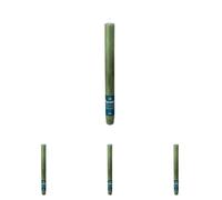 Spaas Rustic Dinner Candle 8h, Dark Green (Pack of 4)