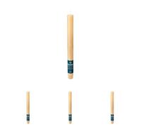 Spaas Rustic Dinner Candle 8h, Sand (Pack of 4)