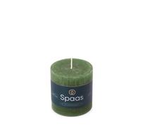 Spaas Rustic Pillar Candle 70/70 mm 25h, Dark Green