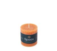 Spaas Rustic Pillar Candle 70/70 mm 25h, Orange