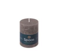 Spaas Rustic Pillar Candle 70/95 mm 35h, Dark Grey